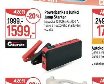 Globus Powerbanka s funkcí jump starter nabídka