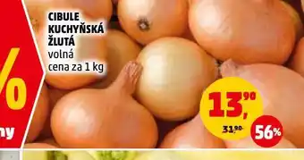 Penny Market Cibule kuchyňská žlutá nabídka