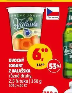 Penny Market Ovocný jogurt z valašska nabídka