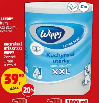 Penny Market Wippy kuchyňské utěrky nabídka