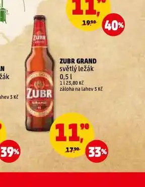 Penny Market Pivo zubr grand nabídka