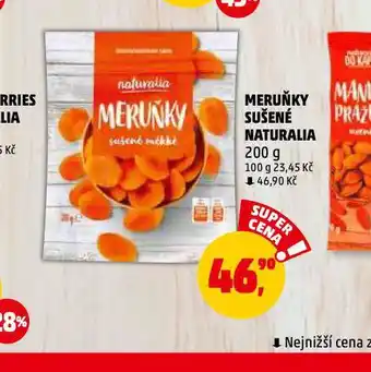 Penny Market Meruňky sušené naturalia nabídka