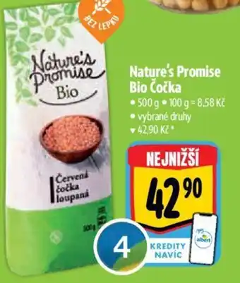 Albert Nature's Promise Bio Čočka nabídka