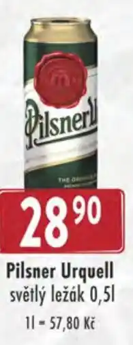 Astur&Qanto Pilsner Urquell světlý ležák 0,5L nabídka