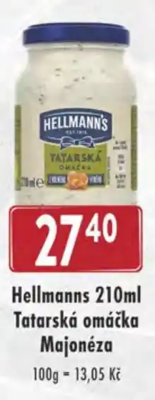 Astur&Qanto Hellmanns 210ml Tatarská omáčka Majonéza nabídka