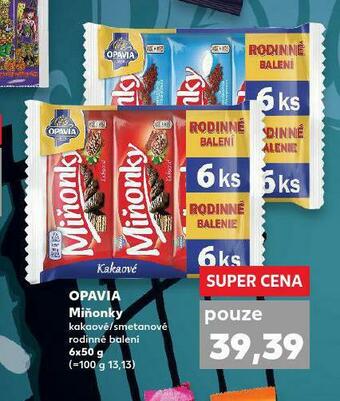 Kaufland Opavia miňonky nabídka