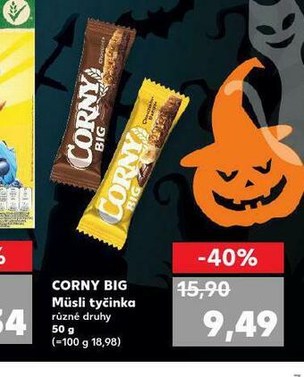 Kaufland Corny big müsli tyčinka nabídka