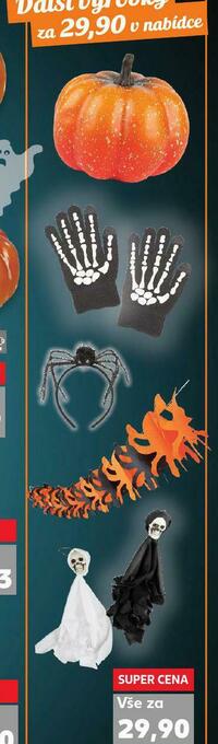 Kaufland Halloweenská dekorace nabídka