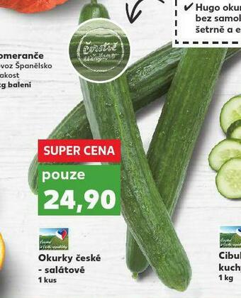 Kaufland Okurky salátové nabídka