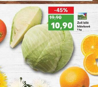 Kaufland Zelí bílé hlávkové nabídka