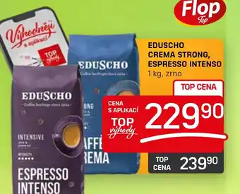 Flop EDUSCHO CREMA STRONG, ESPRESSO INTENSO nabídka