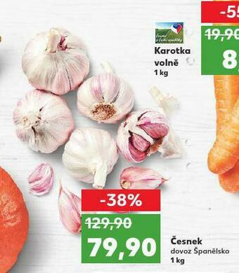 Kaufland Česnek nabídka