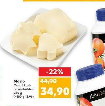Kaufland Máslo nabídka