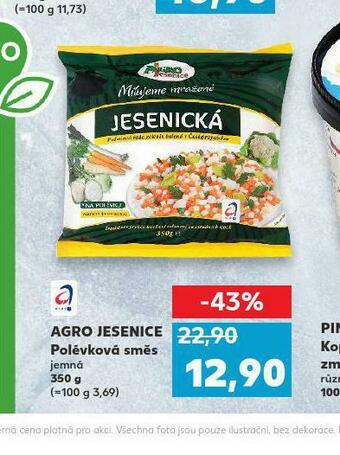 Kaufland Agro jesenice polévková směs nabídka