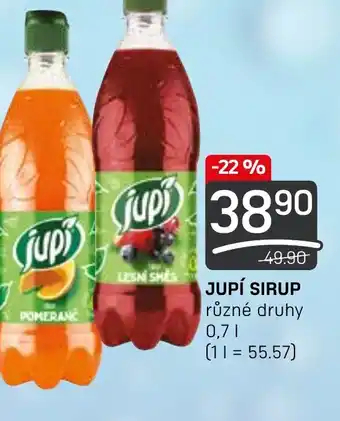 Flop JUPÍ SIRUP 0.7L nabídka