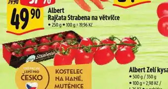 Albert Rajčata strabena na větvičce nabídka