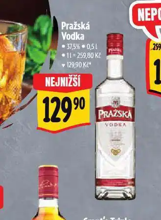 Albert Pražská vodka nabídka