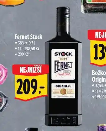 Albert Fernet stock nabídka