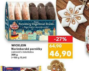 Kaufland Wicklein norimberské perníčky nabídka