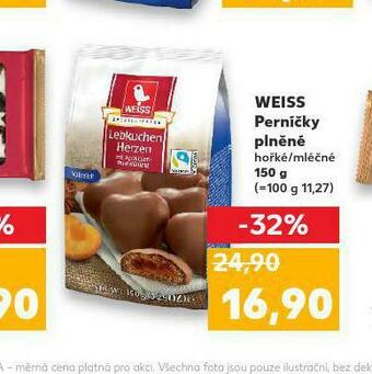 Kaufland Weiss perníčky plněné nabídka