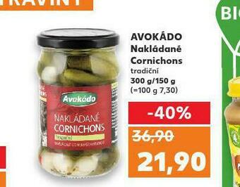 Kaufland Avokádo nakládané cornichons nabídka