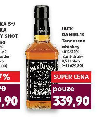 Kaufland Jack daniel´s tennessee whiskey nabídka