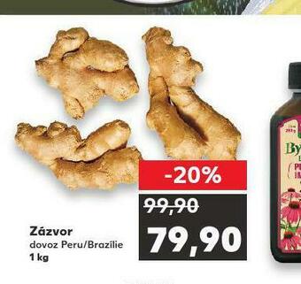 Kaufland Zázvor nabídka