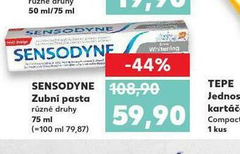 Kaufland Sensodyne zubní pasta nabídka