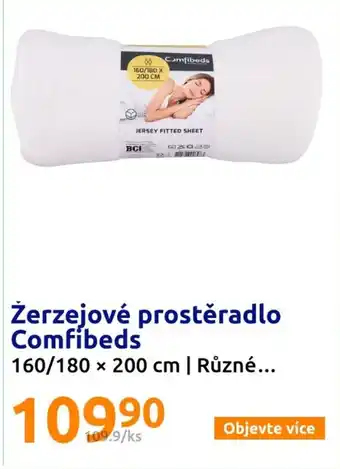 Action Žerzejové prostěradlo Comfibeds nabídka