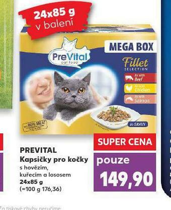 Prevital kapsičky pro kočky