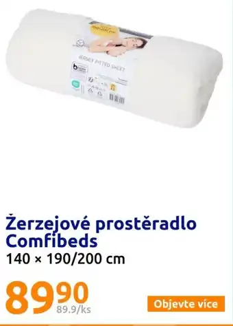 Action Žerzejové prostěradlo Comfibeds nabídka