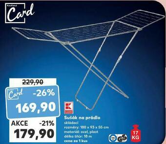 Kaufland Sušák na prádlo nabídka