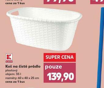 Kaufland Koš na čisté prádlo nabídka