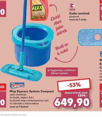 Kaufland Mop express system compact nabídka