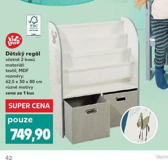 Kaufland Dětský regál nabídka