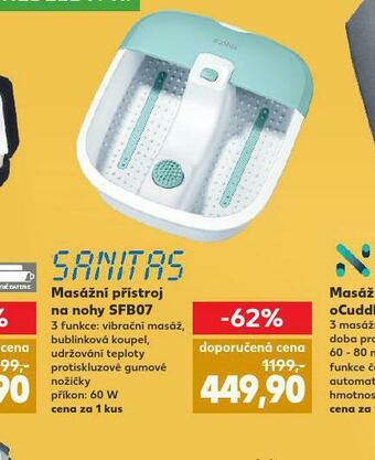 Kaufland Masážní přístroj na nohy nabídka