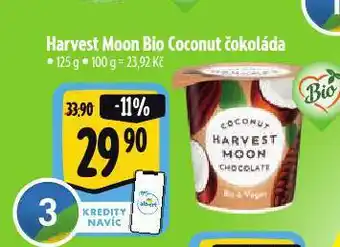 Albert Harvest moon bio coconut čokoláda nabídka