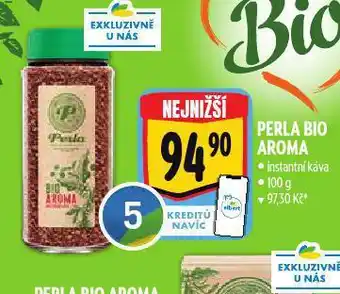 Albert Káva perla bio aroma nabídka