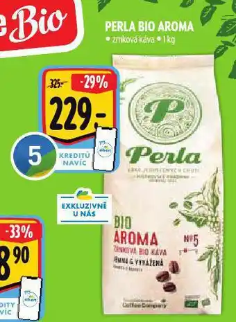 Albert Káva perla bio aroma nabídka