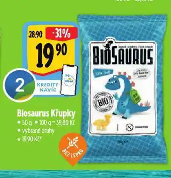 Albert Biosaurus křupky nabídka