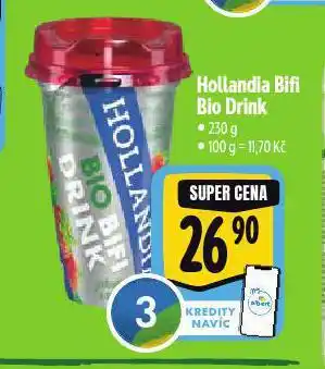 Albert Hollandia bifi bio drink nabídka