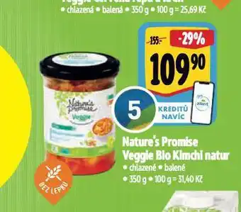 Albert Veggie bio kimchi natur nabídka