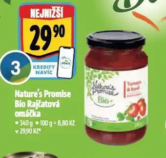 Albert Bio rajčatová omáčka nabídka