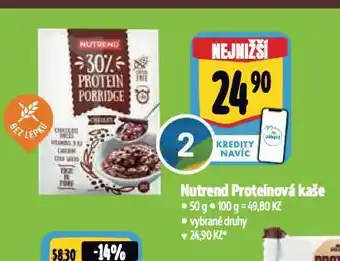 Albert Nutrend proteinová kaše nabídka