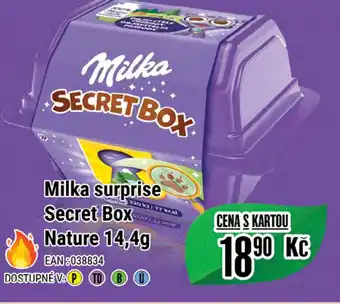 Tamda Foods Milka surprise Secret Box Nature 14,4g nabídka