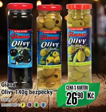 Tamda Foods Giana Olivy 140g bezpecky nabídka