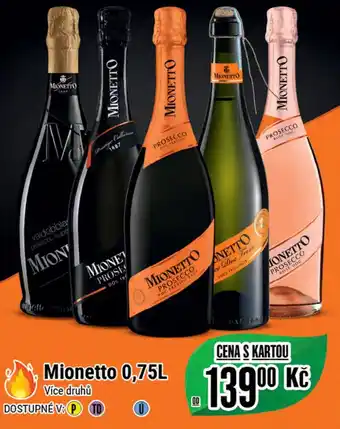 Tamda Foods Mionetto 0,75L nabídka