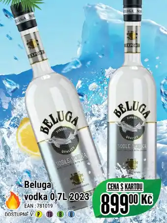 Tamda Foods Beluga vodka 0,7L 2023 nabídka