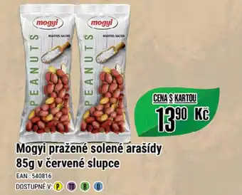 Tamda Foods Mogyi pražené solené arašídy 85g v červené slupce nabídka