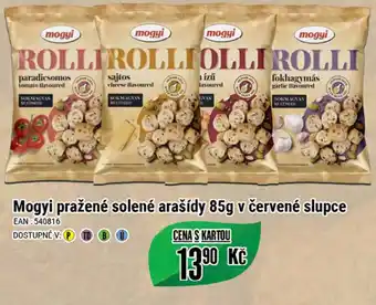 Tamda Foods Mogyi pražené solené arašídy 85g v červené slupce nabídka
